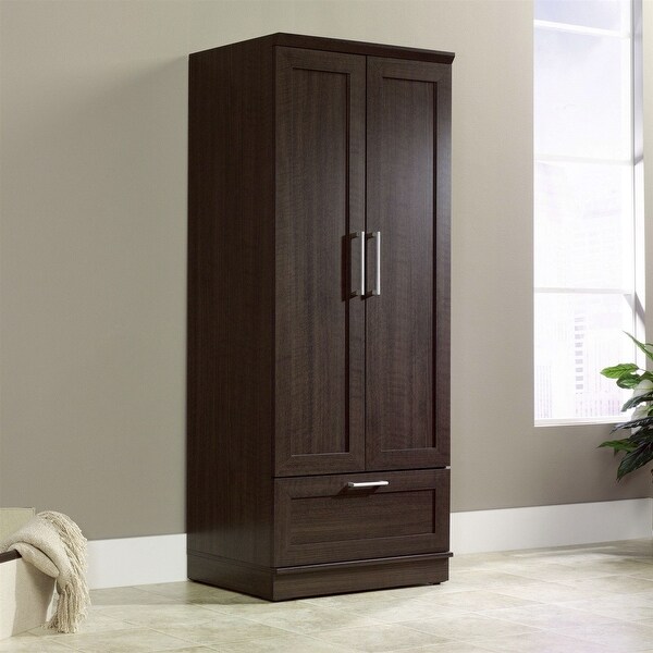 Dark brown hot sale wardrobes