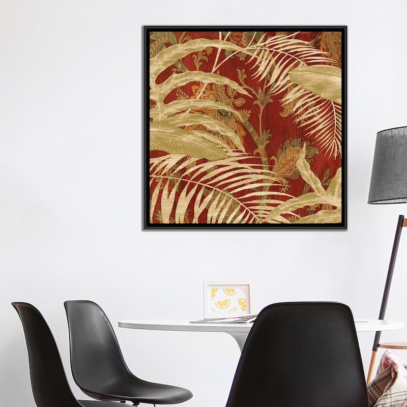 iCanvas "Tropical Garden II" by Chris Donovan Framed Canvas Print
