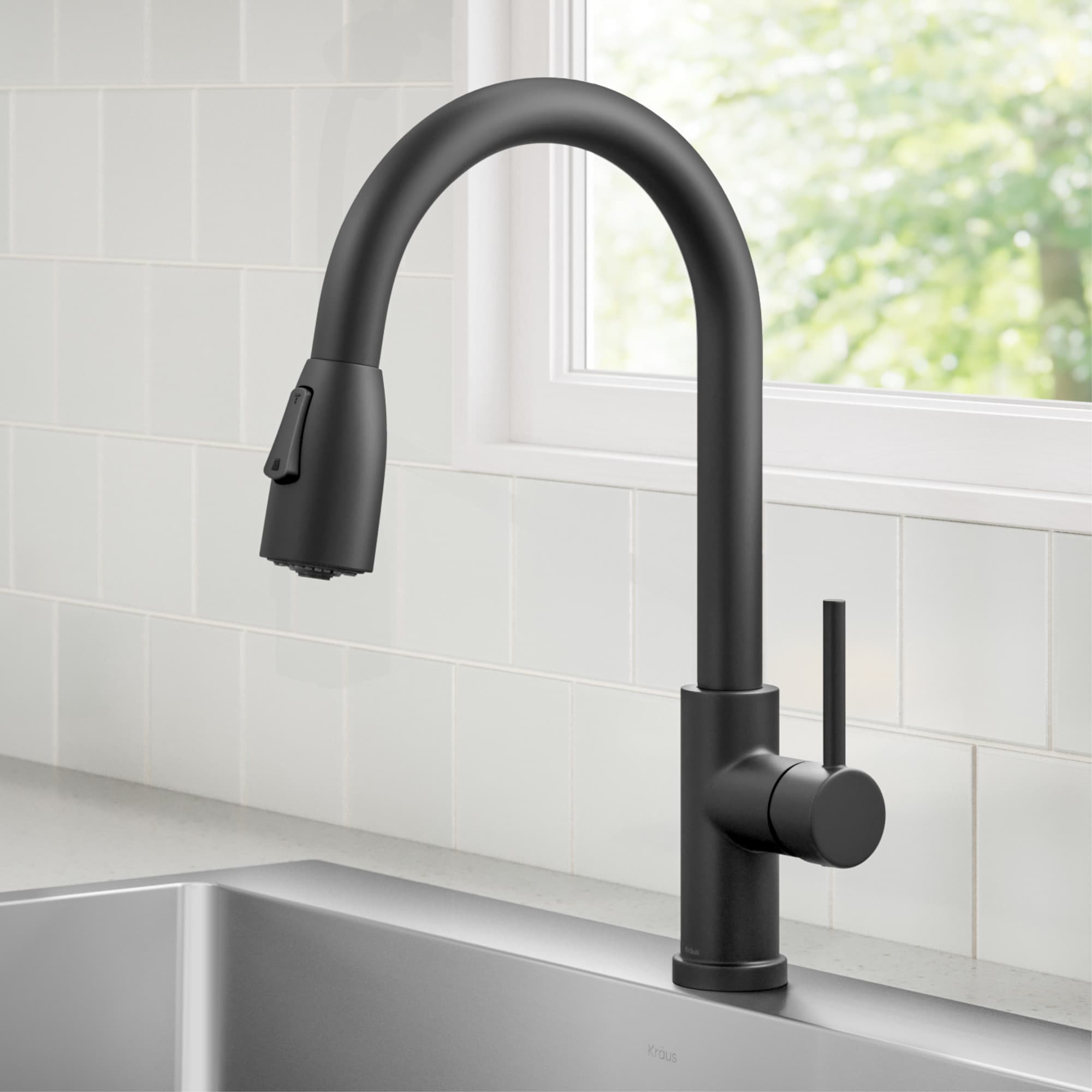 Kraus KPF-1626 Coda 1.8 GPM Single Hole Kitchen Faucet - Overstock