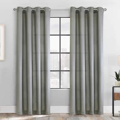 Milo Light Filtering Grommet Curtain Panel