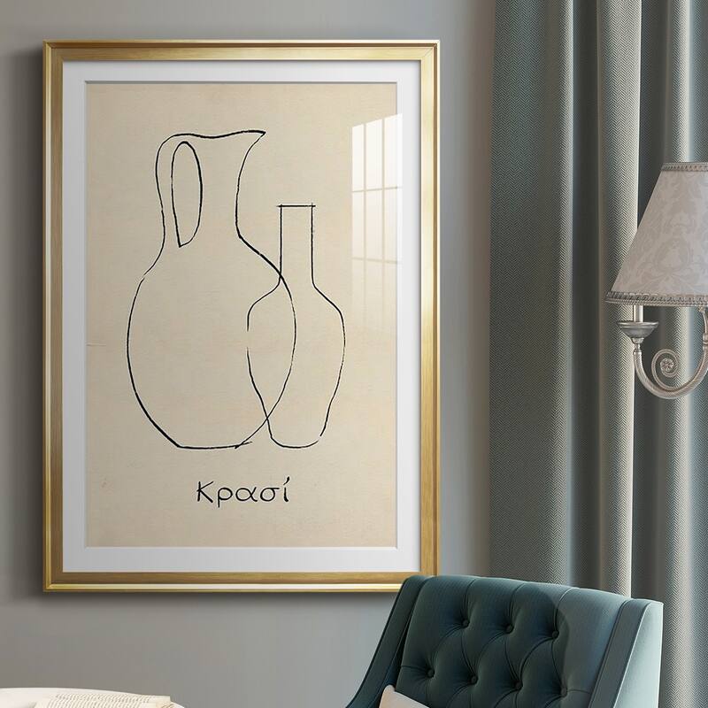 Greek Blessing II Premium Framed Print - Ready to Hang