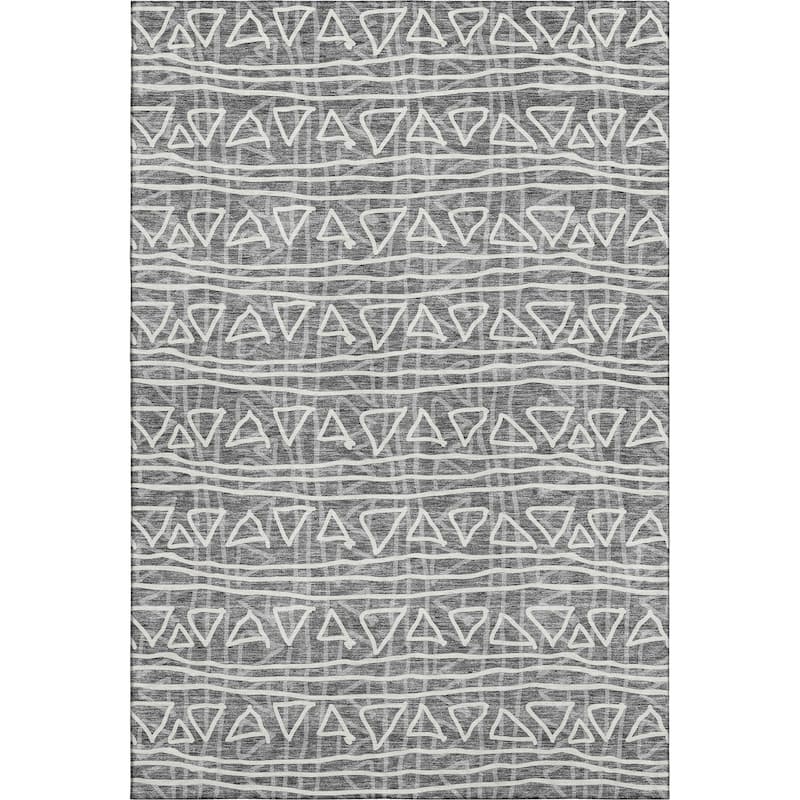 Premium Washable Super Soft Geo Mayfield Rug