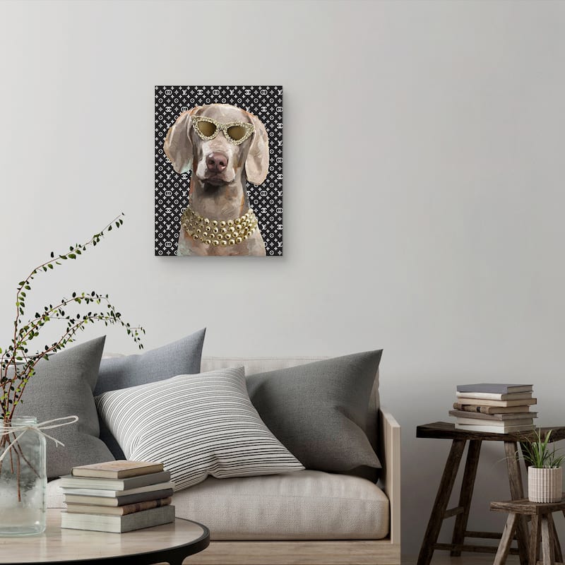 Doggie Diva Brands II Canvas Art Print