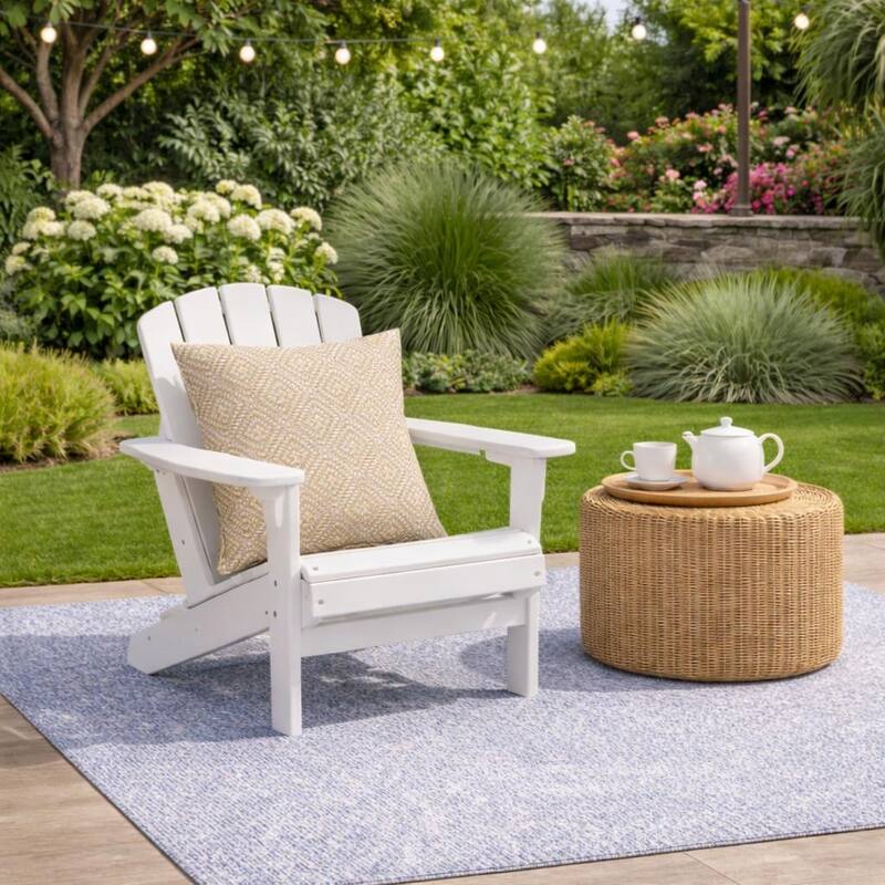 2 Pack Outdoor Throw Pillows, Waterproof & Fade-Resistant Patio Cushions- Soft & Comfortable Decorative Pillow Covers (18x18")