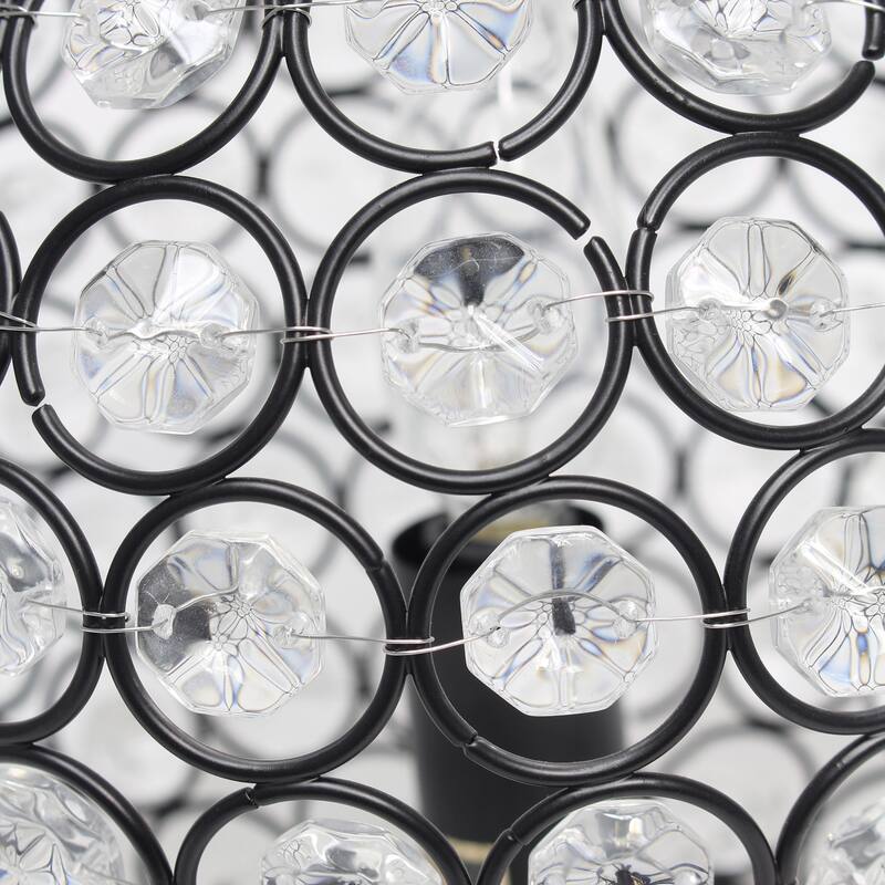 Crystal Ball Sequin Table Lamp