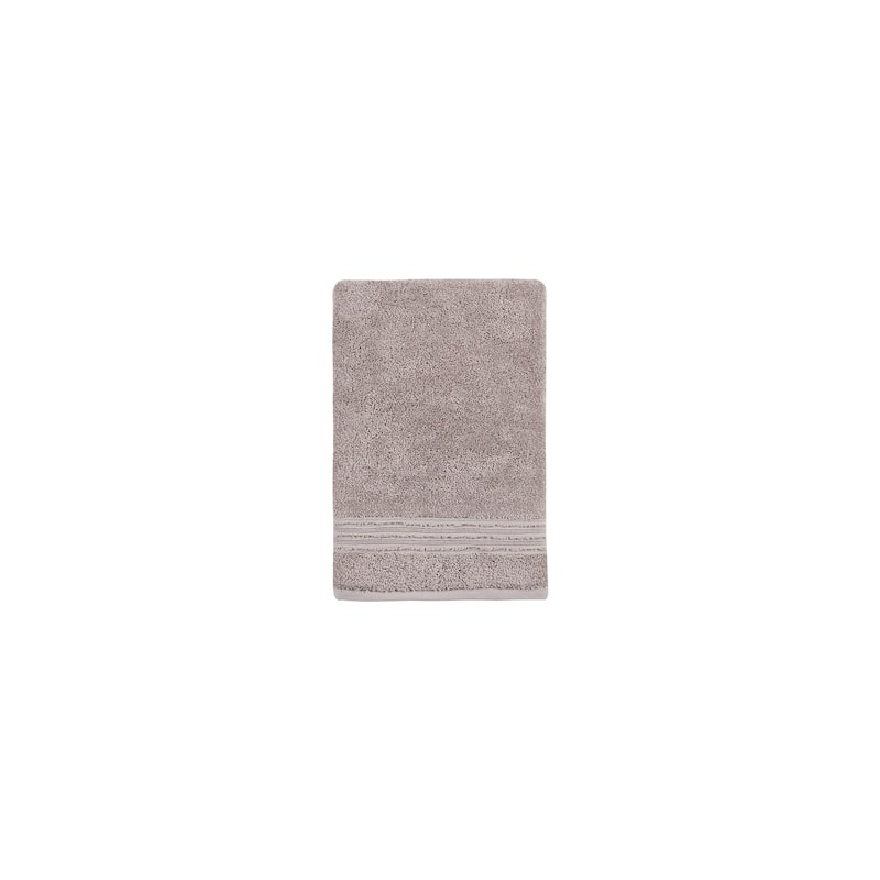 Ozan Premium Home 100% Genuine Turkish Cotton Cascade Bath Towel - Taupe