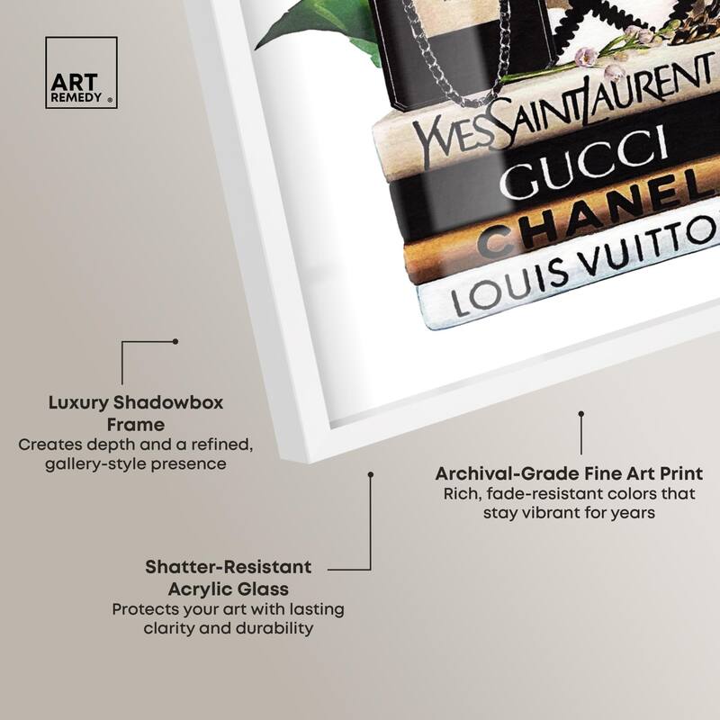Luxury Stack Details Shadowbox by Art Remedy