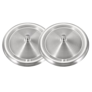 stainless-steel-mug-cover-universal-cup-lid-dust-prevention-brushed