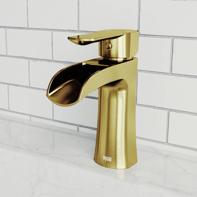 VIGO Paloma 7" H Single Handle Single Hole Bathroom Faucet