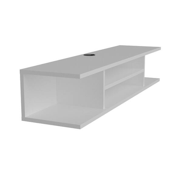 Shop Decorotika Pivot Floating Tv Stand Console For Tvs Up To 55 Overstock 31410174