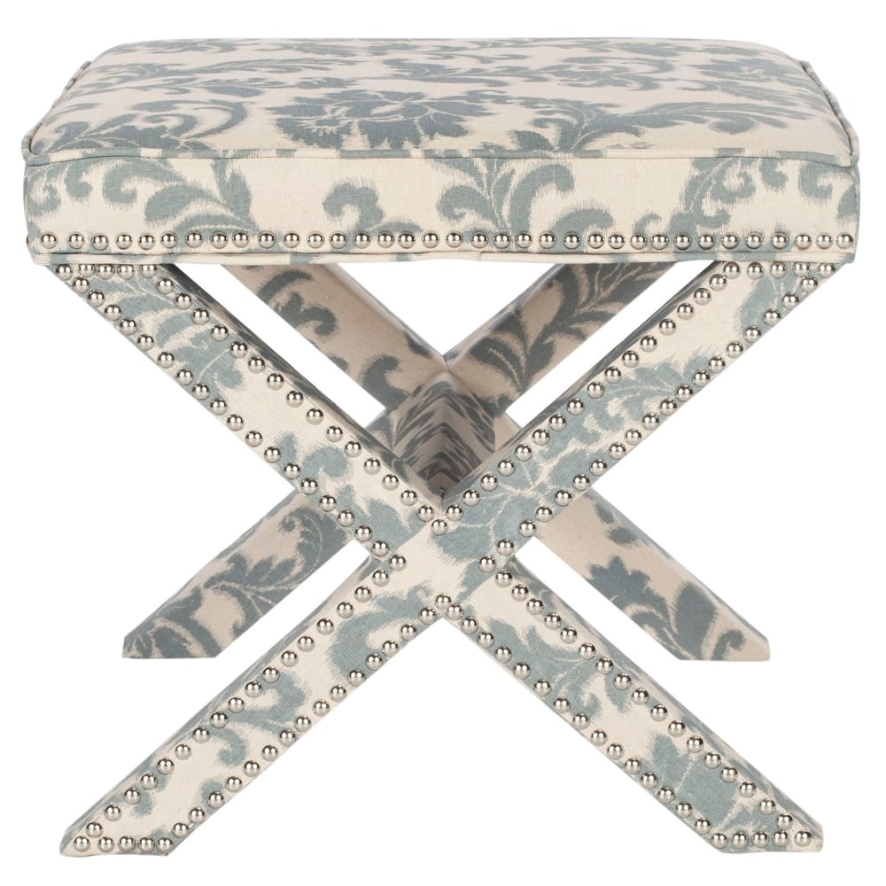 SAFAVIEH Shavonne X-Bench Ottoman