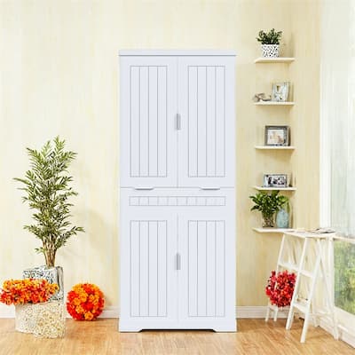 Pantry Cabinet,71.65" Tall Storage Cabinet,Freestanding Cupboard