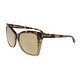 Tom Ford FT0295/S 53J Carli Tortoise Gradient Square Sunglasses- Oversized Fit