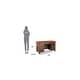 preview thumbnail 17 of 15, Tahoe Aged Maple Executive Pedestal Desk