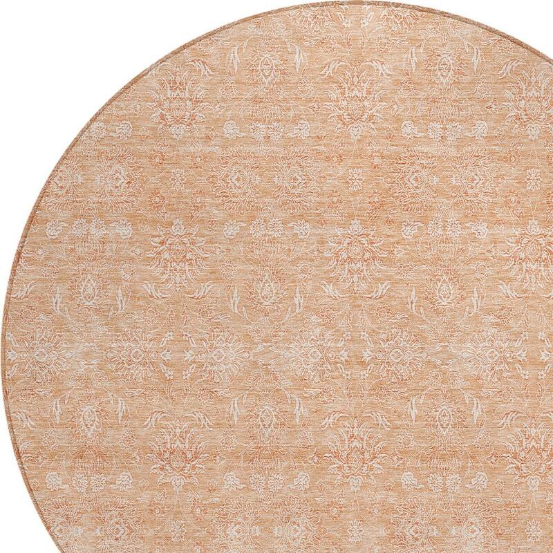 HomeRoots Floral Transitional Rectangle Outdoor Rug