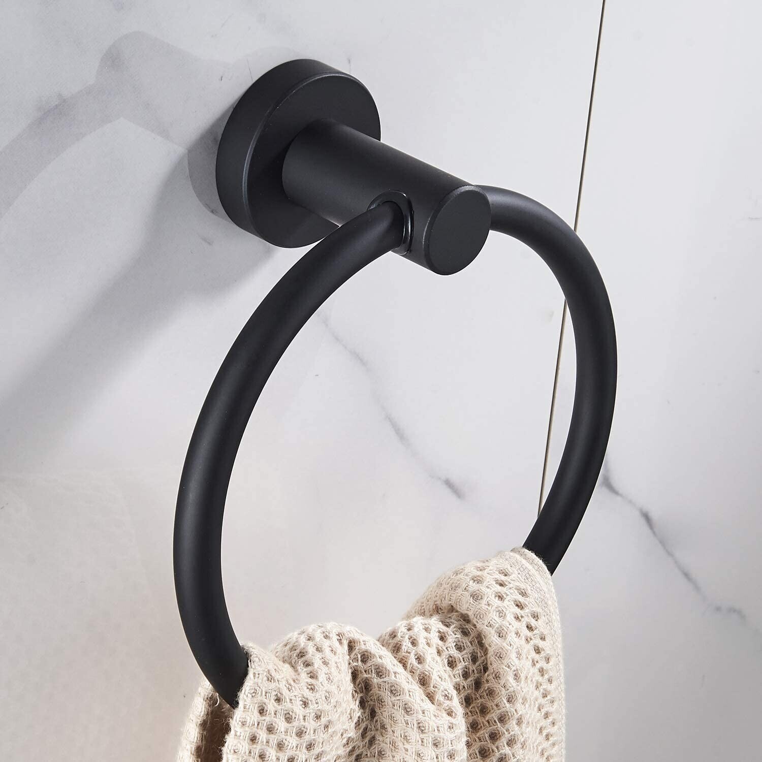 AITINKAN Bathroom Hardware Towel Ring Set of 2