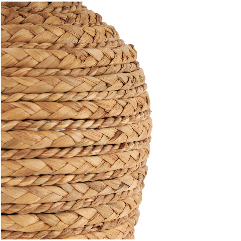 Brown Seagrass Handmade Braided Vase