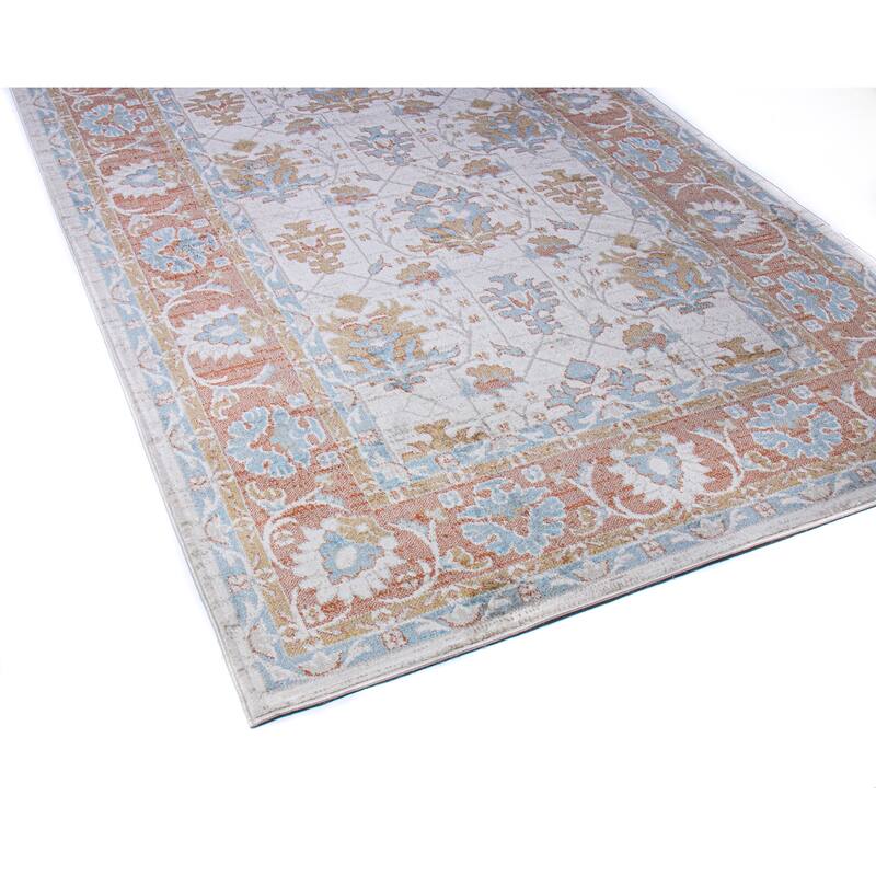 Bashian Brinn Ivory Transitional Area Rug