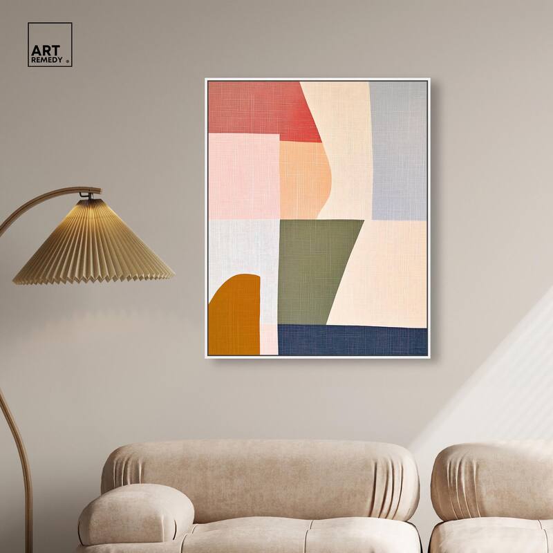 Planar Patchwork I Canvas by Art Remedy