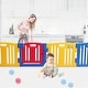 preview thumbnail 1 of 3, Baby Playpen Kids 8 Panel Safety Play Center Yard Home Pen Fence - 7'9" x 10'10"