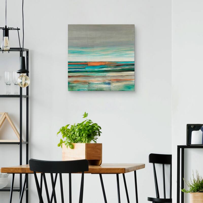 Coastal Colors by Pablo Rojero Canvas Art Print