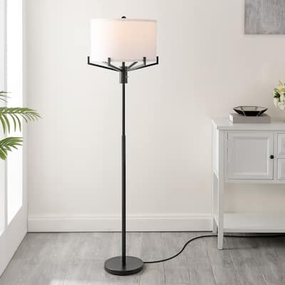 SAFAVIEH Home Lighting Collection Elaria 64" Traditional Floor Lamp