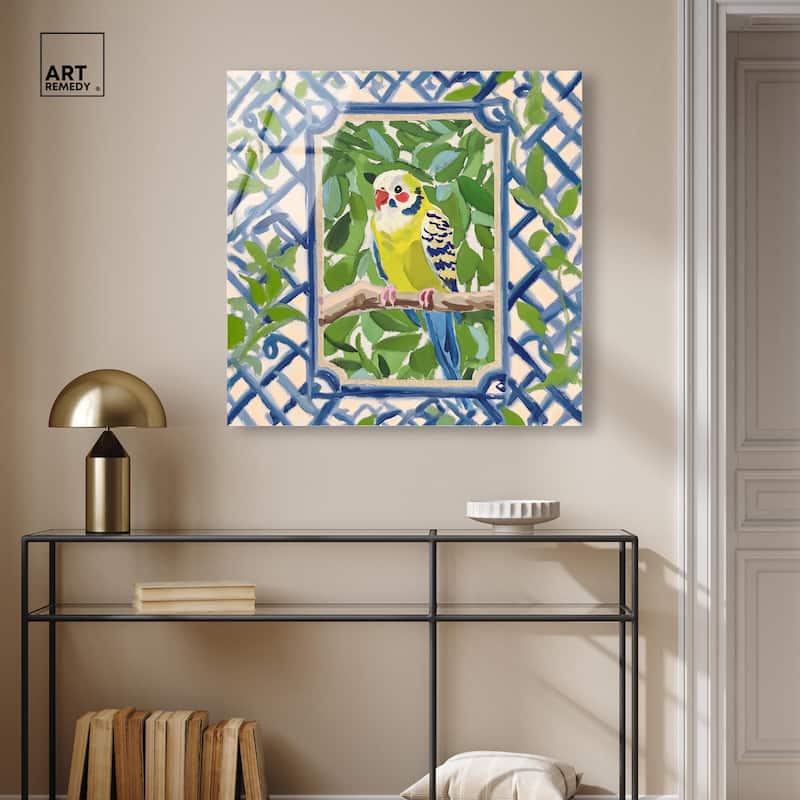 Garden Gate I Acrylic by Art Remedy, Ready to Hang