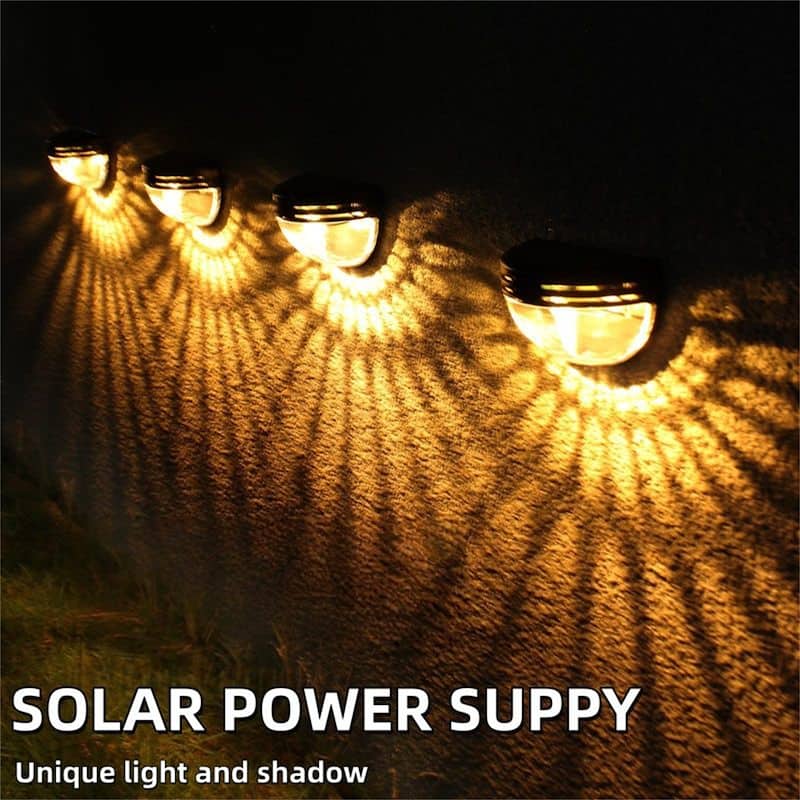Multi-Purpose Solar Light Set (12-Pack) - Warm colors