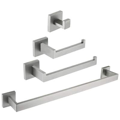 4-Piece Bathroom Hardware Set