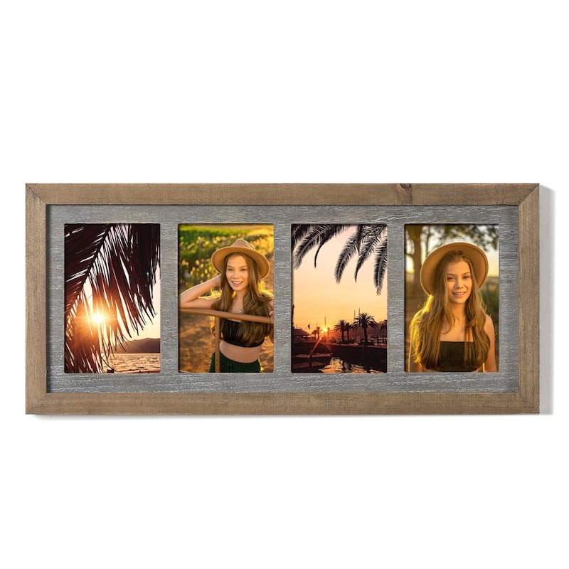 Adeco Wood Wall Photo Frame