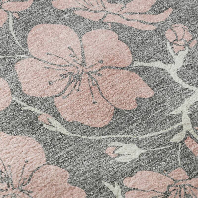 Premium Washable Super Soft Modern Floral Mayfield Rug
