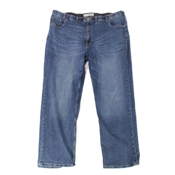 men's lee relaxed fit stretch jeans