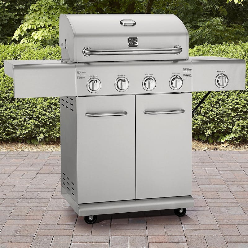 Kenmore 4 Burner with Searing Side Burner All Stainless Steel Grill