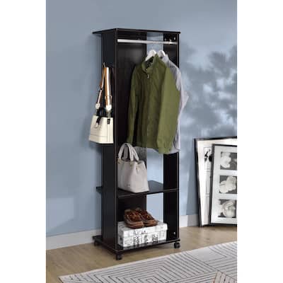 Kolen Espresso Finish Hall Tree