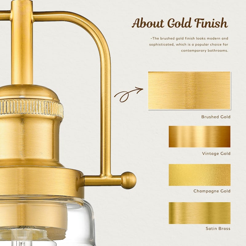 Clear Glass Dome Pendant Light Farmhouse Style