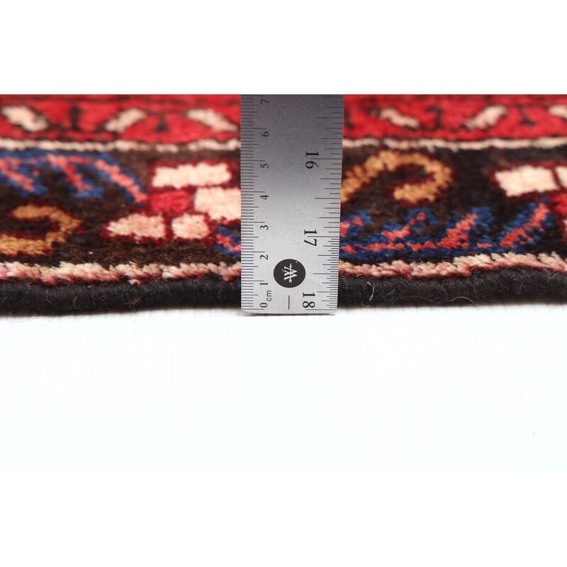 ECARPETGALLERY Hand-knotted Anatolian Vintage Red Wool Rug - 4'10 x 6'5