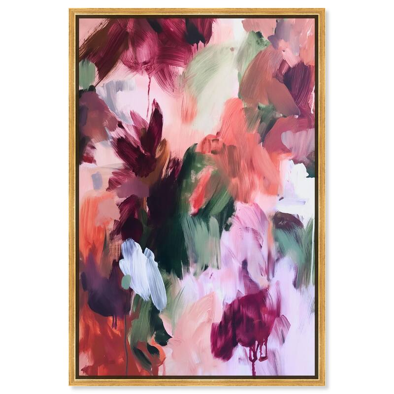 Adelas Garden II Canvas by Art Remedy - Gold - 30" x 45"