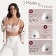 preview thumbnail 3 of 8, Momcozy M5 Hands Free Breast Pumps, Electric Portable Breast Pump - Gray