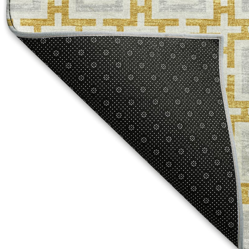 Premium Washable Super Soft Modern Mosaic Mayfield Rug