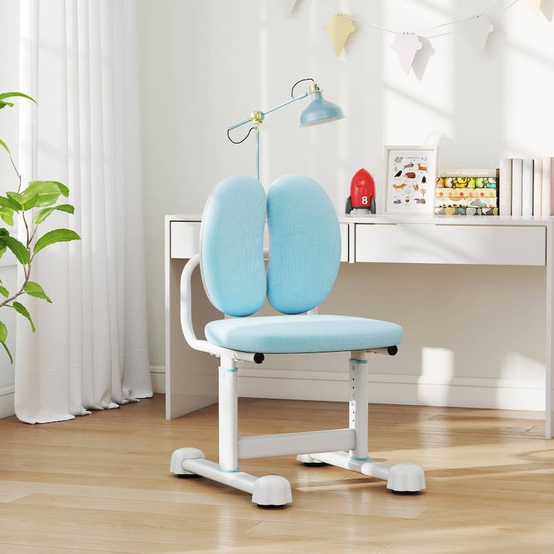 Costway Kids Desk Chair with Double Back Support Adjustable Height - See Details