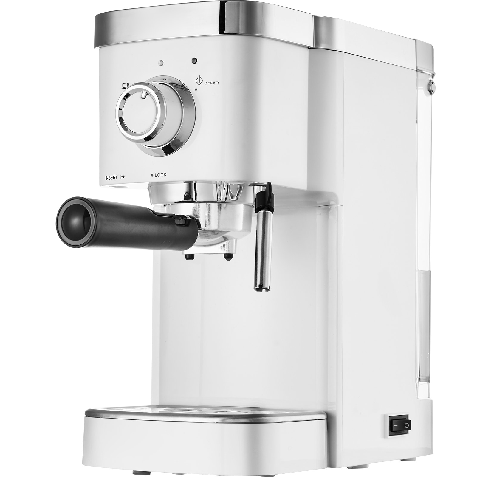 Espresso Machine, Semi-Automatic Espresso Maker with Milk Frother Steam Wand for Latte and Cappuccino, Professional Coffee Maker