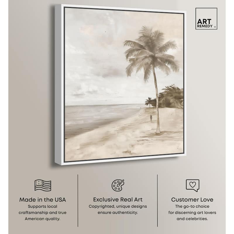 Vastness of the Sea II Canvas by Art Remedy