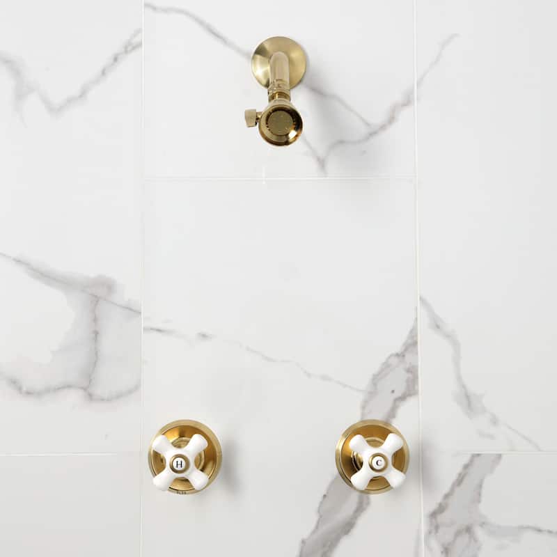 Kingston Brass Victorian Double-Handle Shower Faucet