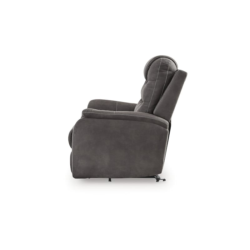 Signature Design by Ashley Snowfield Dark Gray Power Lift Recliner