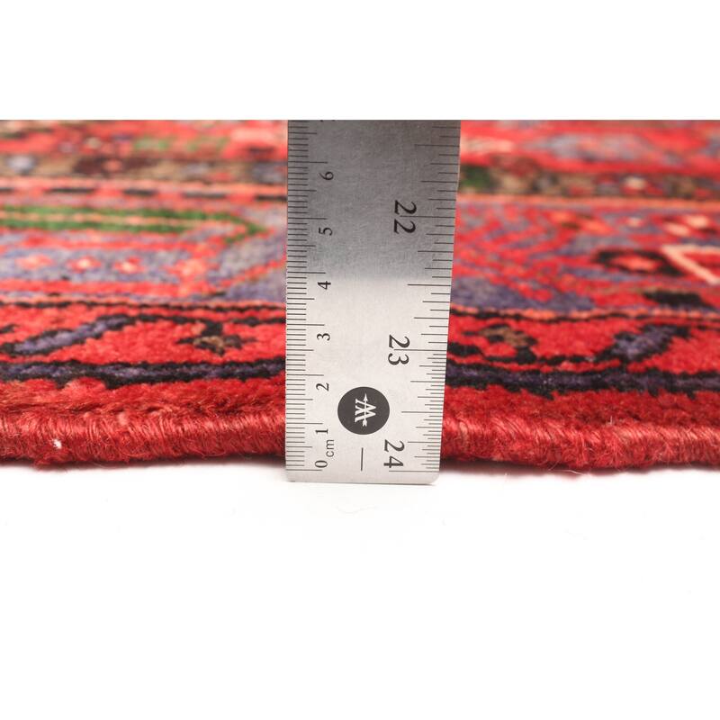 ECARPETGALLERY Hand-knotted Andelz Red Wool Rug - 4'6 x 7'7