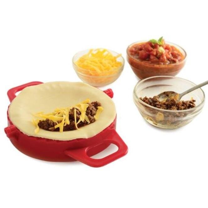Norpro Dough & Dumpling Press - Great Maker for Turnovers, Empanadas, Calzones and Pocket Sandwiches