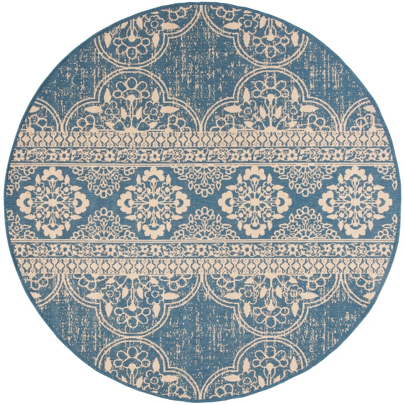 SAFAVIEH Linden Aysel Indoor/ Outdoor Waterproof Patio Backyard Rug