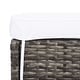 preview thumbnail 29 of 46, SAFAVIEH Horus 59-Inch Glass 7-Piece Outdoor Dining Set, Coastal
