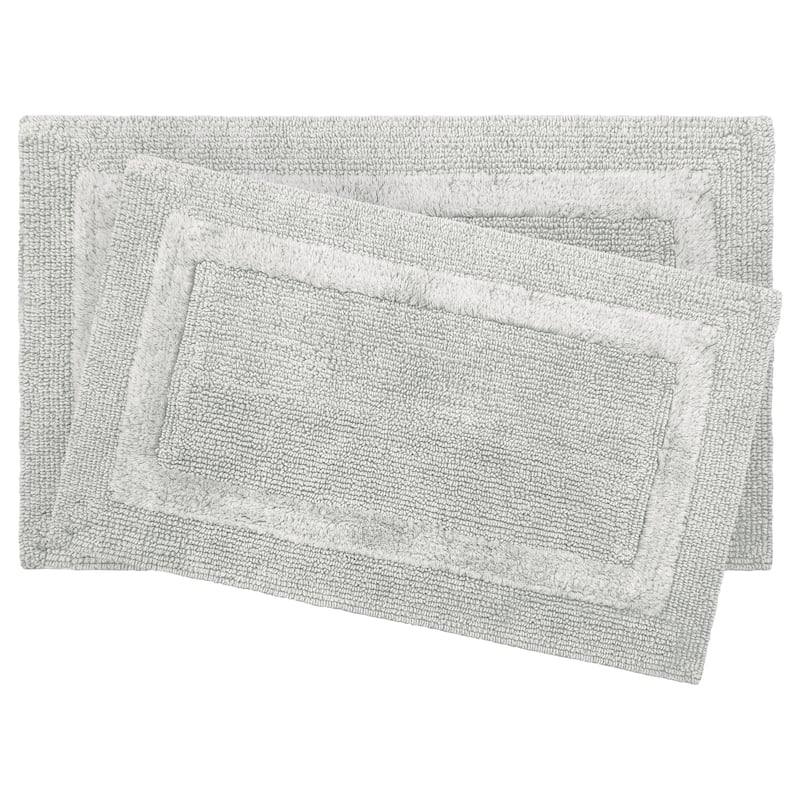 French Connection Stonewash Cotton Bath Rug