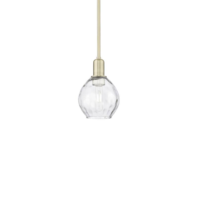 Innovations Lighting 716-1S-10-6 Waverly Pendant Waverly 6" Wide Mini